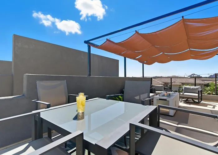 Papago Townhouse-rooftop Deck-old Town Scottsdale